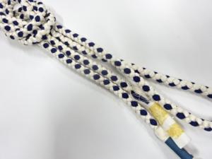 未使用品　正絹　手組帯締め
